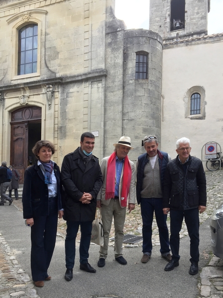 Sophie Rigaut, Jean-Francois Perhilou, Franz Olivier Giesbert, Jean Alain Mazas et Patrick Neyrat.