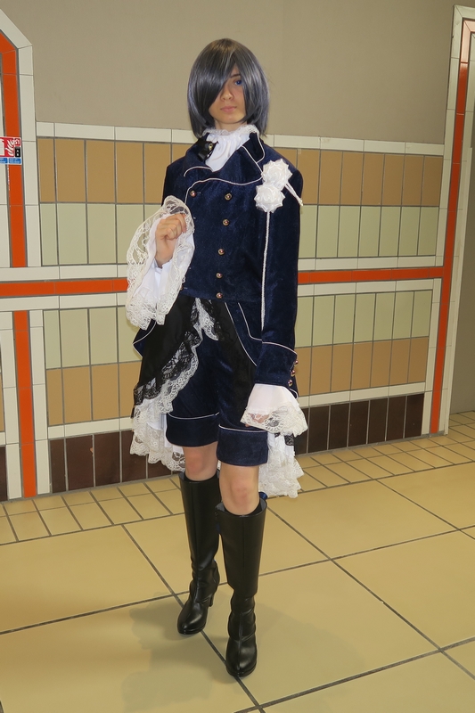 Morgane, en cosplay de Black Butler