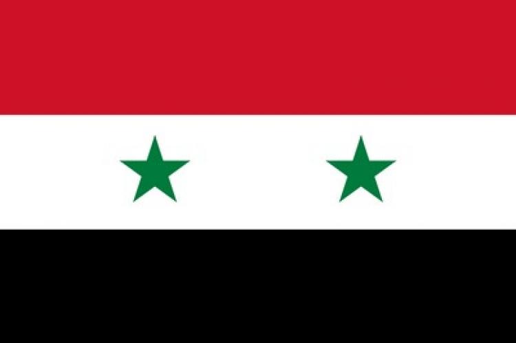 Drapeau de la Syrie