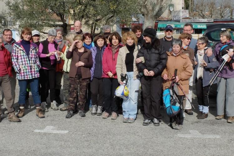 Départ pour une promenade de trois heures le 13 février 2014