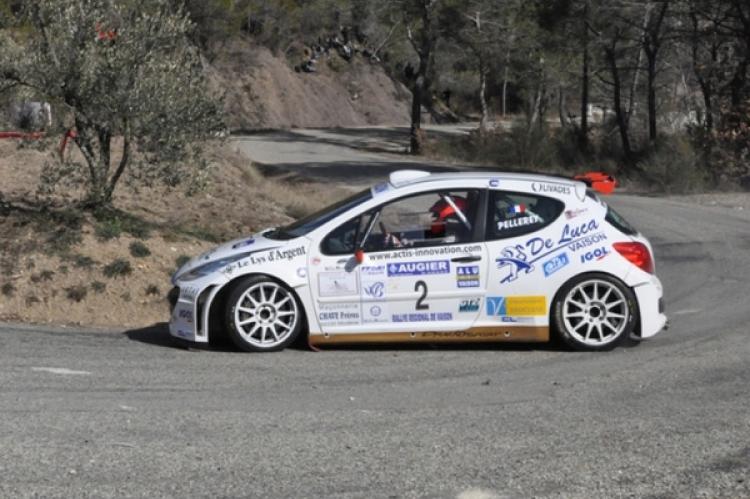 Pellerey au rallye de Vaison 2013