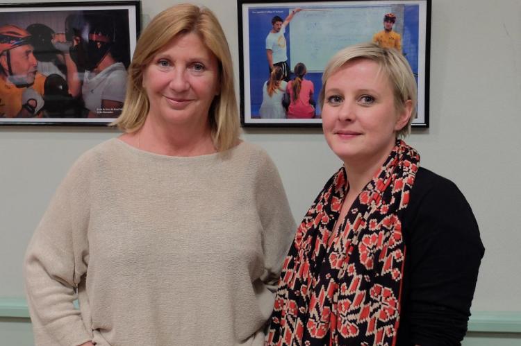 Stéphanie Chatillon et Corinne Bougenaux