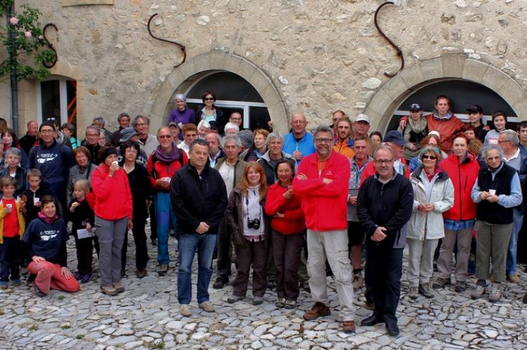 Les participants au goûter de dimanche