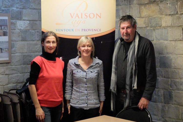 Lise Trincaretto, Valérie Coste-Raffin, Roger Trappo