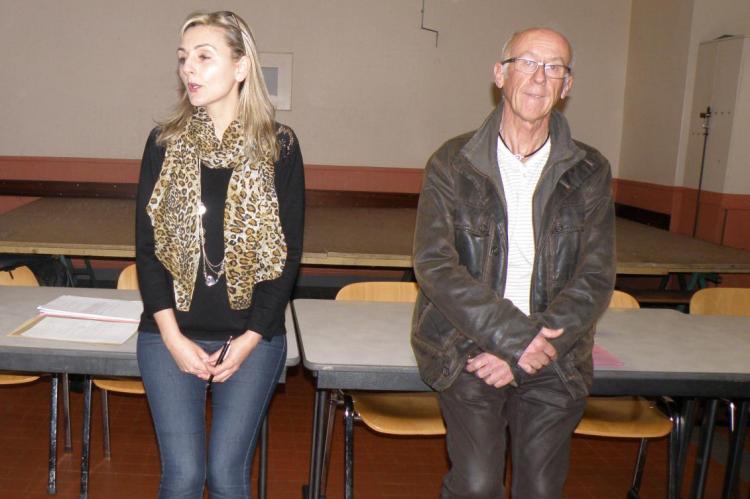 Nadine Eyssartel et Alain Julian