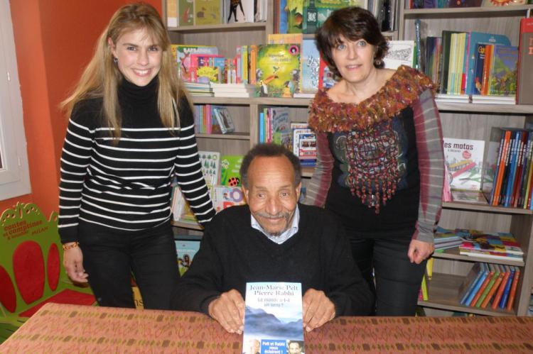 Magali Chouvion, Pierre Rabhi et Corinne Barthet-Robert