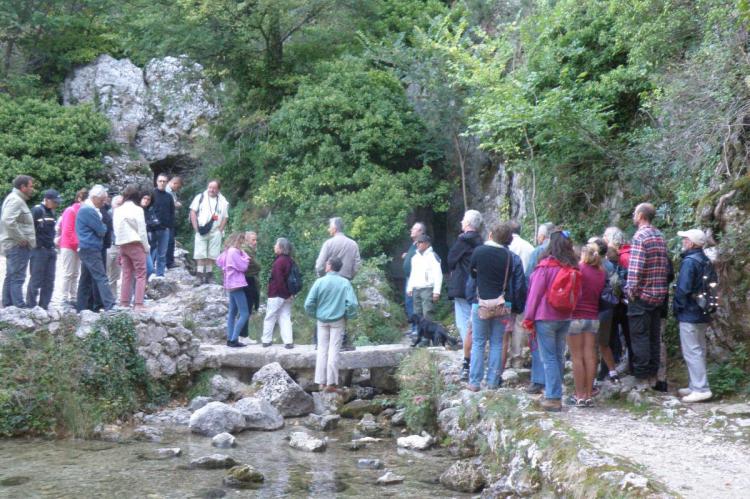 à la source du Groseau