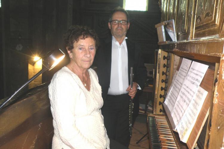 Lucienne Antonini et Michel Barruol