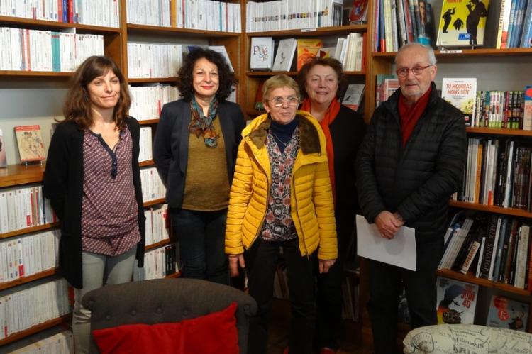 Présentation à la librairie Montfort