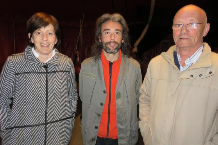 Cécile Perrin-Marcos, Pilippe Dubois, René Mourgues