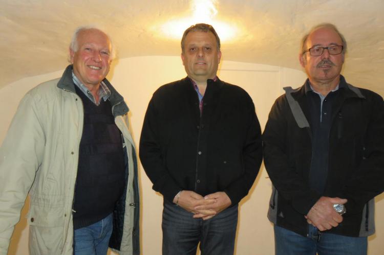 Roland Ruegg, Eric Massot, Thierry Thibaud