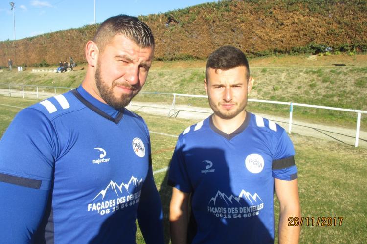 Alex Sapède et Alexis Mischler