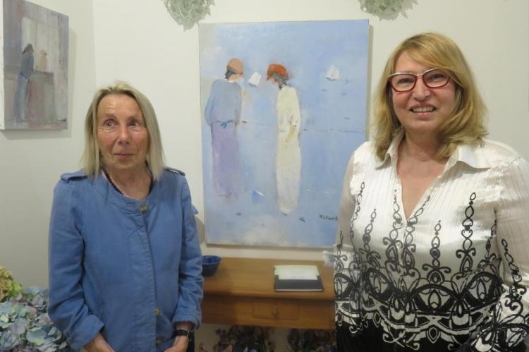 Monique Leinert (à gauche) et Lys Godard