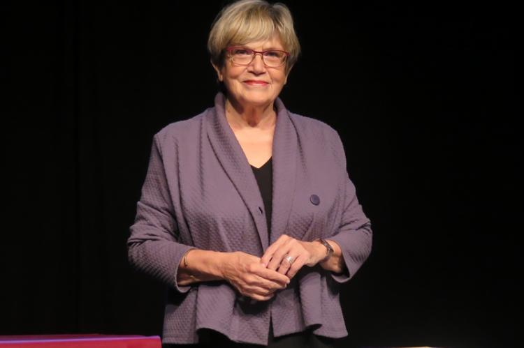 Annie Blazy, présidente d'Hadrien 2000