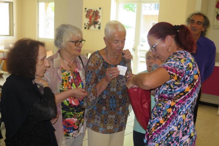 La remise des cadeaux