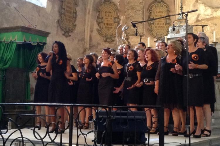 Le Chœur Gospel de Vaison a clôturé 