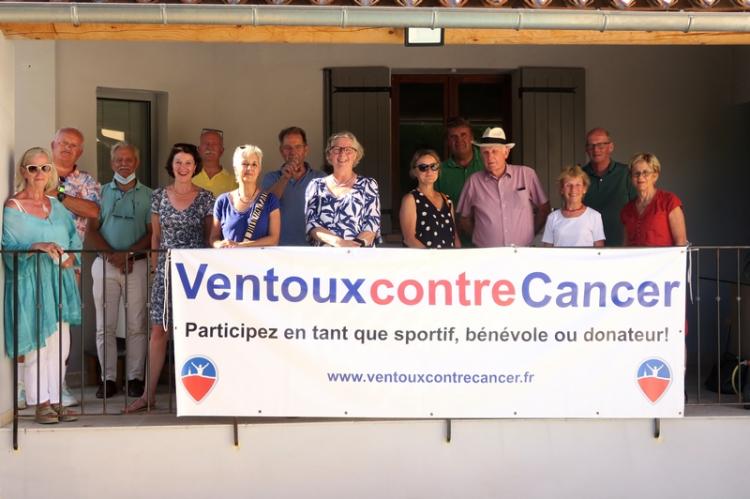 L'équipe française de Ventoux contre cancer