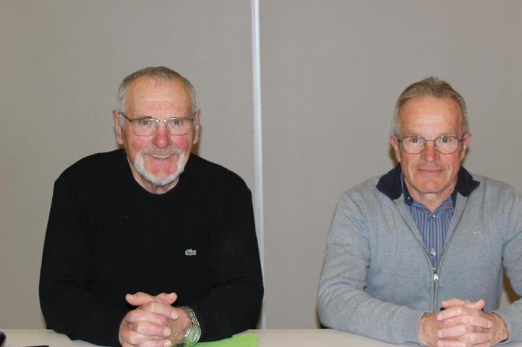 Claude Chave et Michel Verchier