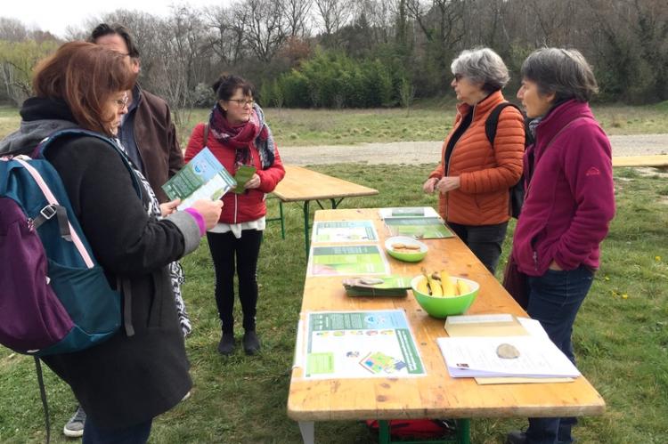 Le collectif à la journée Primevère