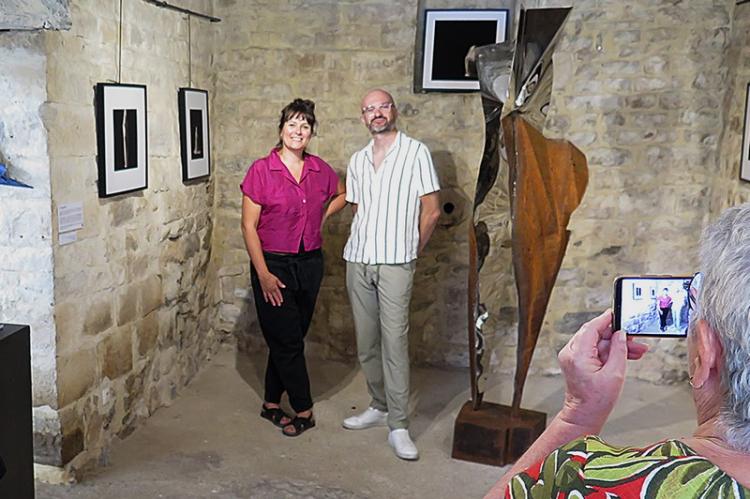 Muriel Landerer et Julien Lenzi