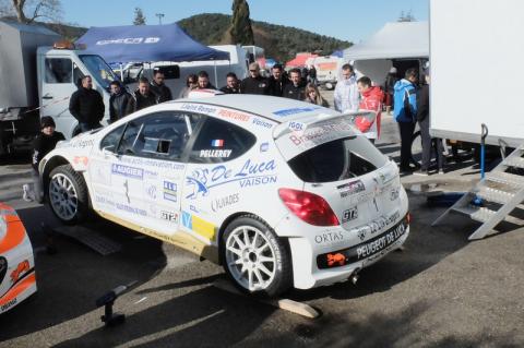 La peugeot 207 S2000 de Pellerey-Boyer, vainqueurs de l'édition 2013