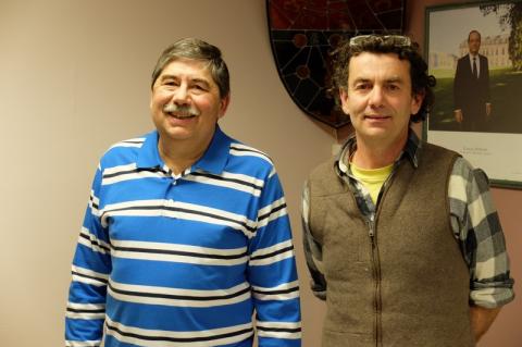 Jean-Pierre Mouchenotte et Paul André à la réunion du 5 février 2014