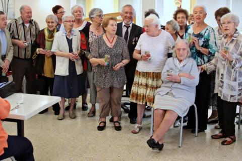 Joyeuse ambiance à la Séréno pour fêter les anniversaires de nos anciens
