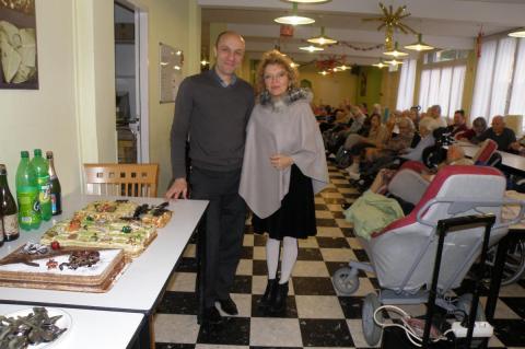 Marina Eskidjian et Mickael Mondon