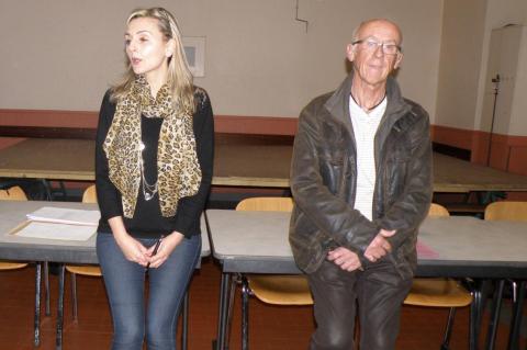 Nadine Eyssartel et Alain Julian