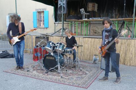 les jeunes rockeurs de Sweet Pulse