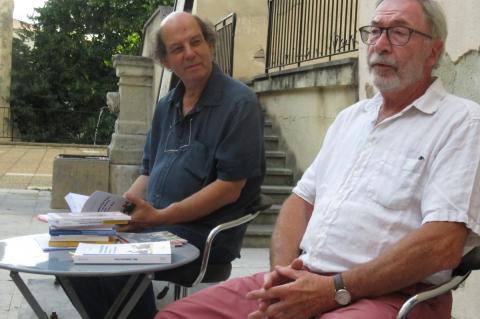 de G à D : Jean Darot et Daniel Picard