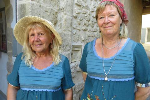 Martine Bataille et Jeanne Herrington