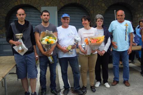 Podium du slalom 2016