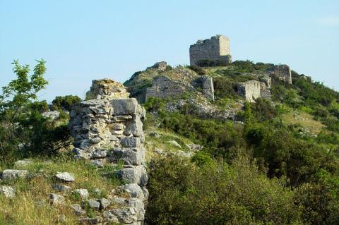 Murs de l'ancienne cité de Philippes - Grèce