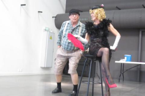 sketch "Déshabillez-moi" par Maxou et marie-France