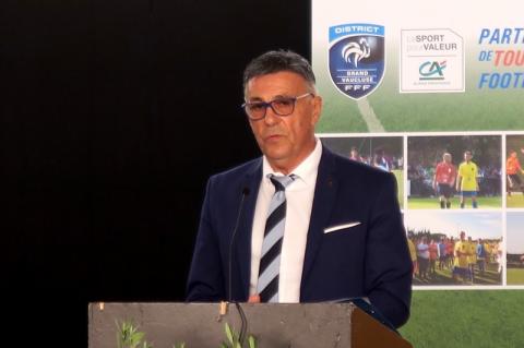 Michel Serre, nouveau président du district