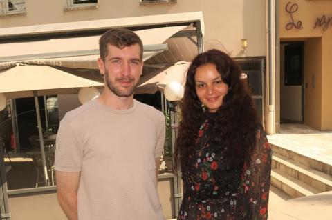 Arthur Margnane et Hajare Akiri