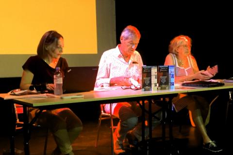 Brigitte Brienne, Richard Sauvage et Muriel présentent le programme de la rentrée