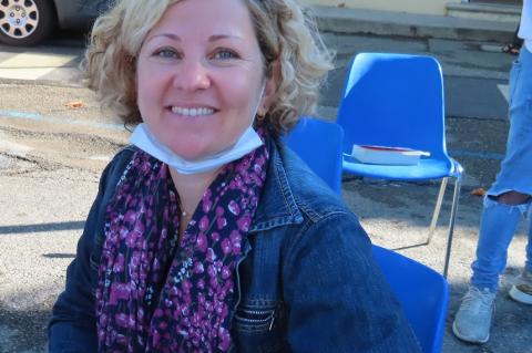 Sandra Vallée, présidente de Arlequin et Cie