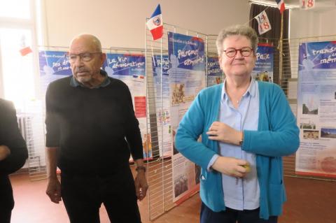 Abdelkader Noufel et Michelle Cudo