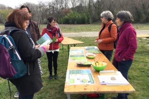 Le collectif à la journée Primevère