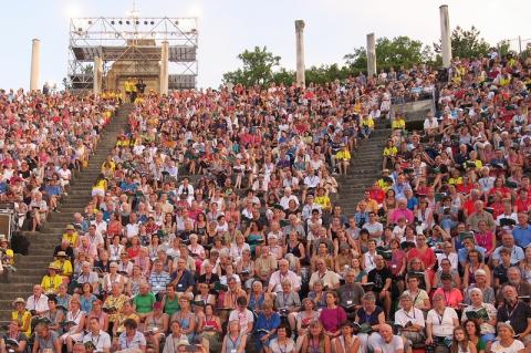 Théâtre antique, Choralies 2019