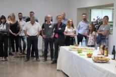 Une quarantaine d’entrepreneurs ont participé à la réunion.