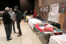 Les stands des associations participantes