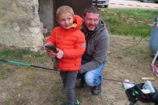 Ewenn et son papa