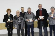 Huguette Louis, Maxime Roux, Gilles Eysseric, Marc Estivalet, Martine Fauque