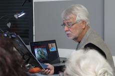 Antoine Abou, président de l’Université pour tous, dirigeait la technique.