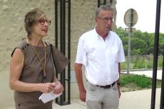La maire et Philippe Saffrey