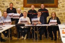 Présentation du calendrier des pompiers