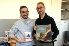 Corentin, trésorier et Philippe Avandini, vice-président de « Ludica Romana »